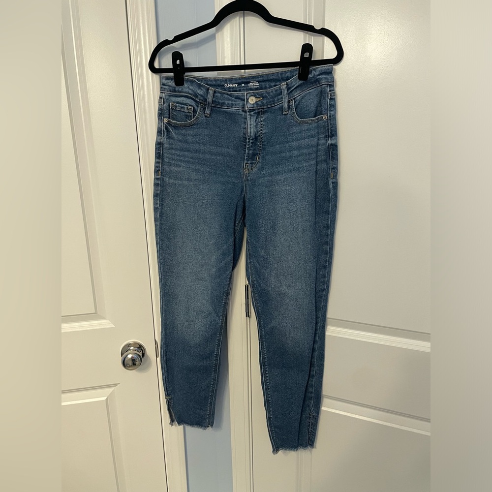 Old Navy High Rise Rockstar Superskinny size 10